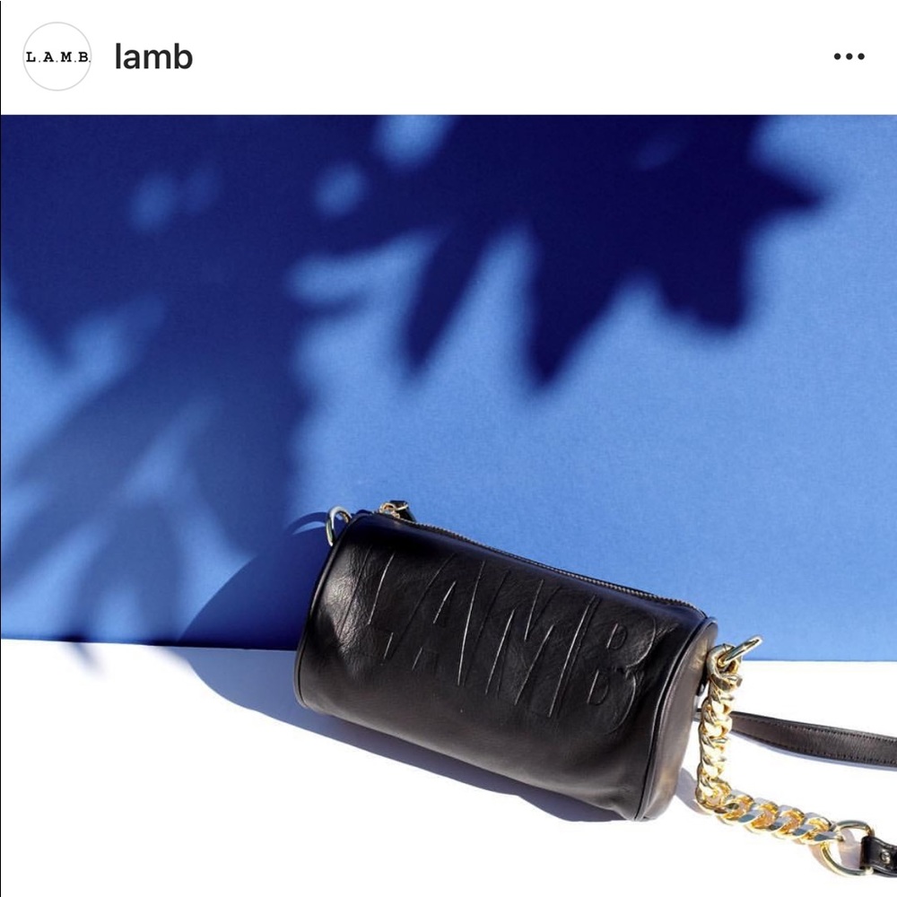 LAMB BY GWEN STEFANI IGGI BARREL CROSSBODY